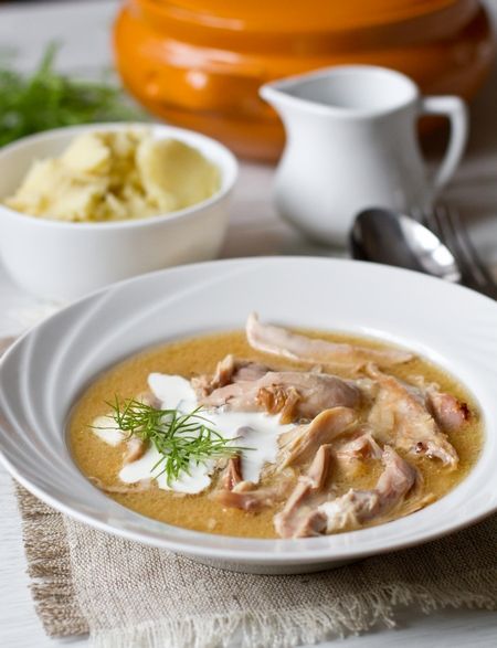 Рецепт кролика, тушенного с луком по-немецки