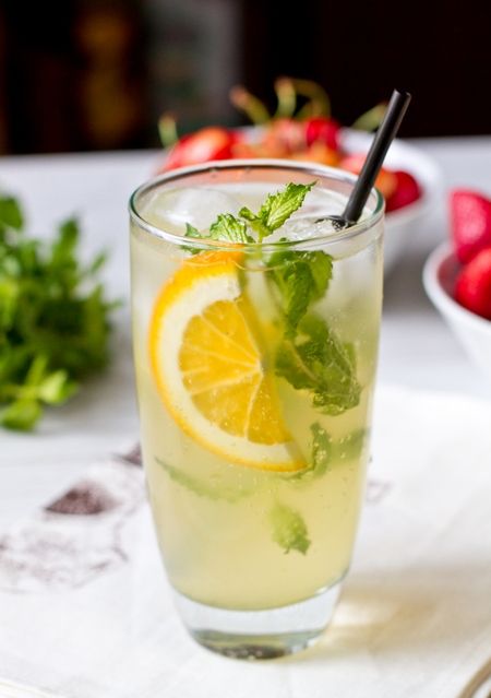 Рецепт мятного лимонада
