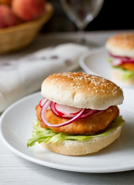 Рецепт сэндвичей с куриным филе в хрустящей панировке