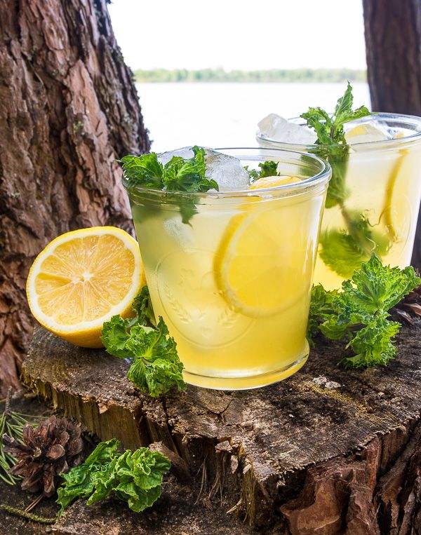 Рецепт холодного зеленого чая с лимоном и медом