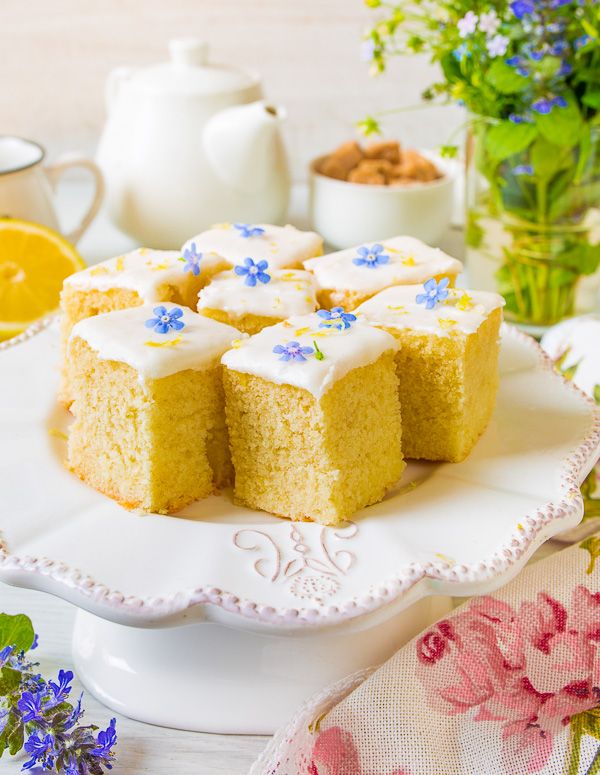 Рецепт лимонных пирожных сансов