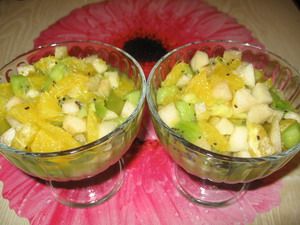 Рецепт простого фруктового салата