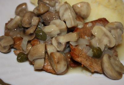Рецепт грибного соуса с каперсами