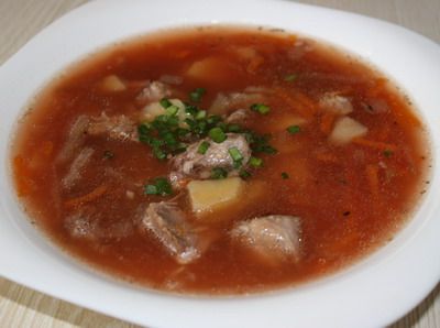 Рецепт супа из бычьих хвостов