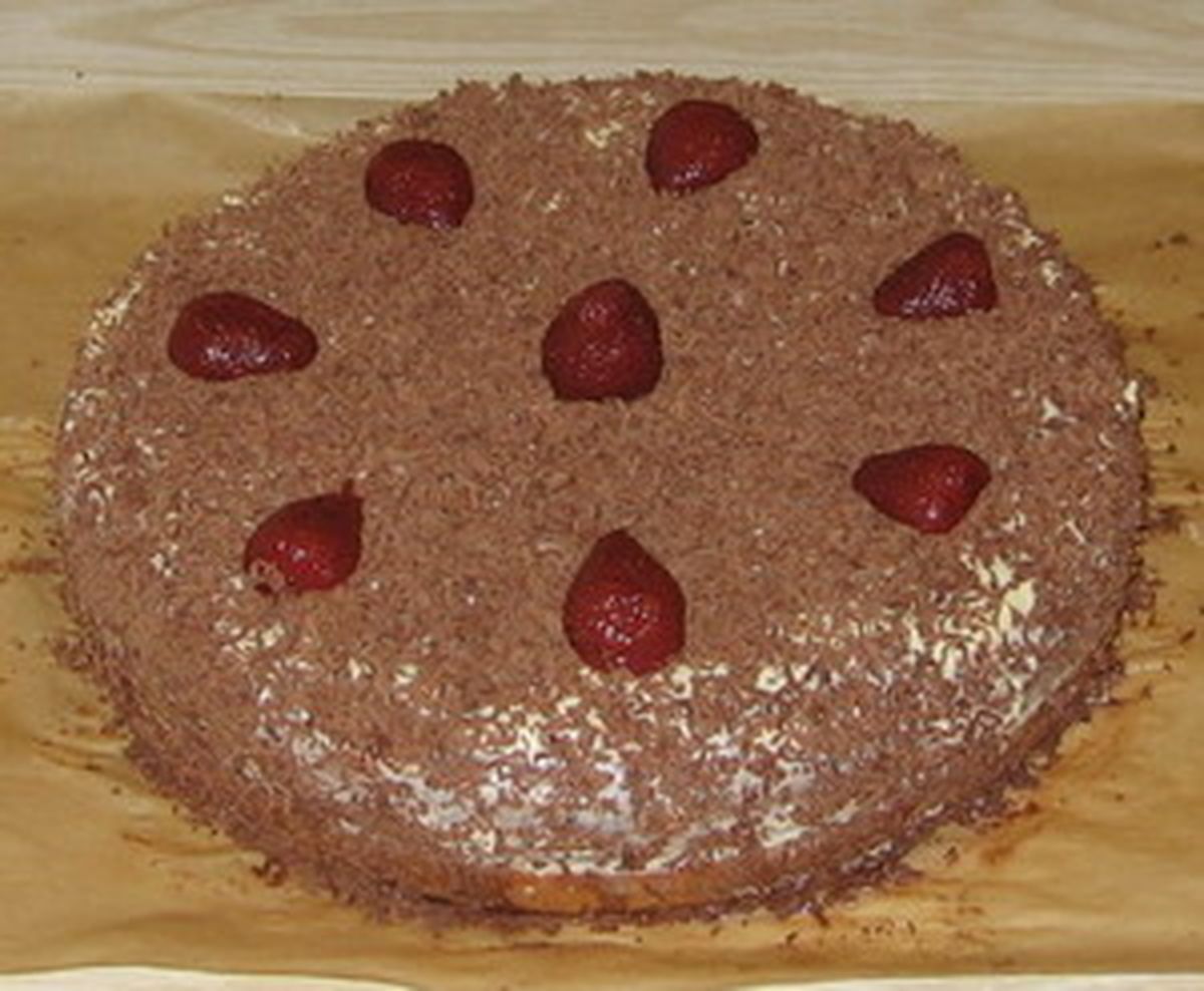 Рецепт торта "Шоколадно-кучерявый" :)