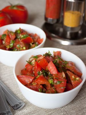 Марокканский томатный салат