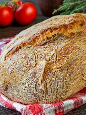 Пятиминутный хлеб без вымешивания