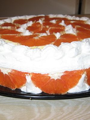 Торт “Мечта” апельсиновый